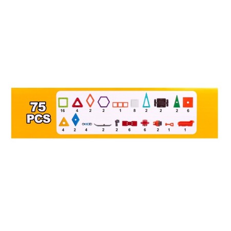 Magnetic designer "Magic Magnet", 75 parts-8