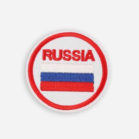 Thermal appliance "Russia", d = 6 cm, white/tricolor color-2