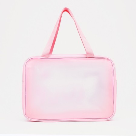 Lightning cosmetic bag, pink color-1