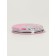 Folding mirror "flowers", d = 7.2 cm, with an increase, pink color