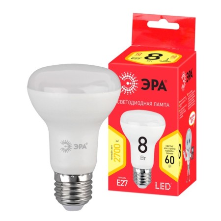 LED LED era Red Line “Reflector”, 8 W, E27, 640 lm, 2700k, glow warm white