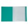 Folder with 100 A4 inserts, 700 μm, calligrata, texture "sand", green