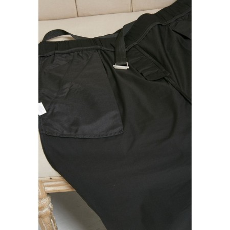 Female trousers, size 66, black color-5