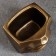 Kashpo - organizer "Lips of David" Bronze, 16x11x15.5cm