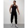 Cargo jeans male, size 56, black color