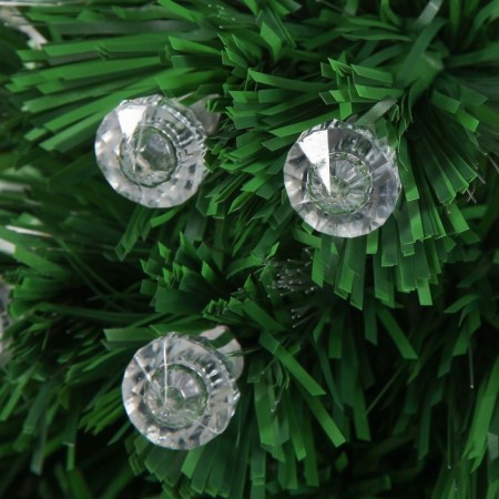Fibrooptic Christmas tree 60 cm ball, D of the lower tier 36 cm, 55 branches-2