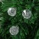 Fibrooptic Christmas tree 60 cm ball, D of the lower tier 36 cm, 55 branches