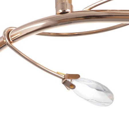 Rafael chandelier 2x60W E27 gold 48x16x22.5cm-6