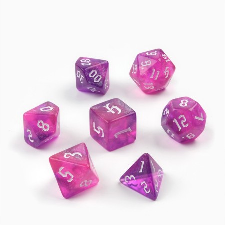 Cubes set for D&D (Dungeons and Dragons, DND) "Game time", Series: D&D, 7 pcs-1