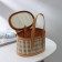 Basket for storage of the shares Nature, 20 × 13 × 13, bamboo
