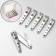 Pedicator's nippers, with a file, 7.6 cm, packing 12 pcs in a box, Mix drawing