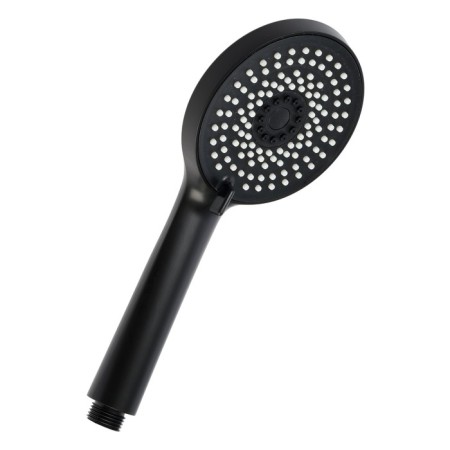 Set of showerrex Zein Z3558, upper on the hinges d = 22 cm, manual 5 modes d = 12 cm, black-5