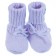 Baby booties, blue color, age 6-9 months