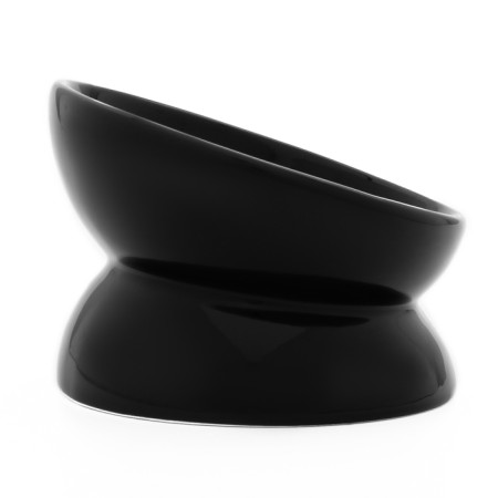 Ceramic “Fenshui” bowl 150 ml 13 x 9 cm, black-4