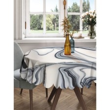 The tablecloth “Skinali marble”, round, Saten, d = 150 cm