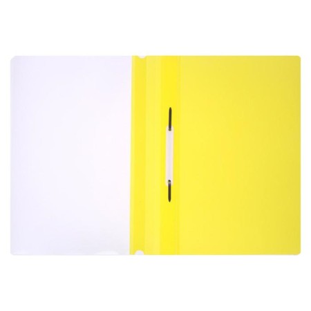Calligrata, A4, 180 μm, yellow, transparent top folder-1