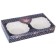 A set of curly salad bowls Balsford "Grace", porcelain, d = 16 cm, 2 pcs