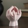 Souvenir "Angel sleeping in his hands" Pink, 6.5cm