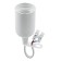 Cartridge E27, plastic, with a terminal block, White, 24628 3