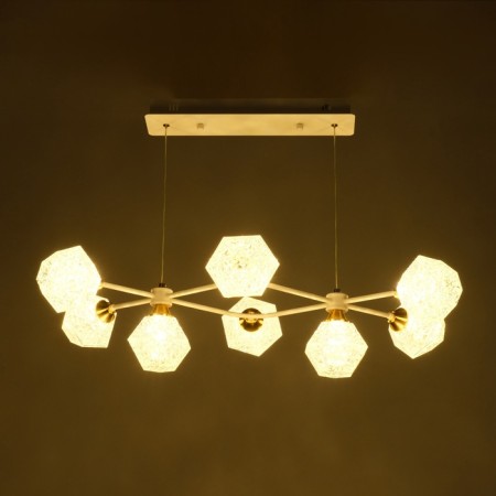 Lamp with PDU "Inter" 8xLED 40W white 84x52x18-118 cm-4