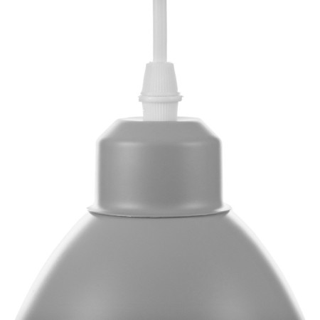Lamp Bayerlux suspension Bayerlux "oval" 1x40W E27 gray 14x14x18-98 cm-7