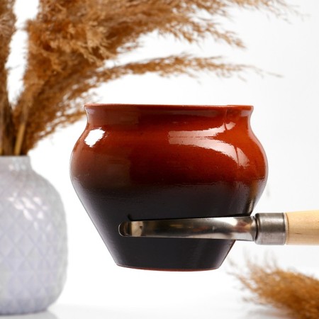 Set "Vyatka Ceramics Trio" 0.5lx3pcs + grasp, tinted-4