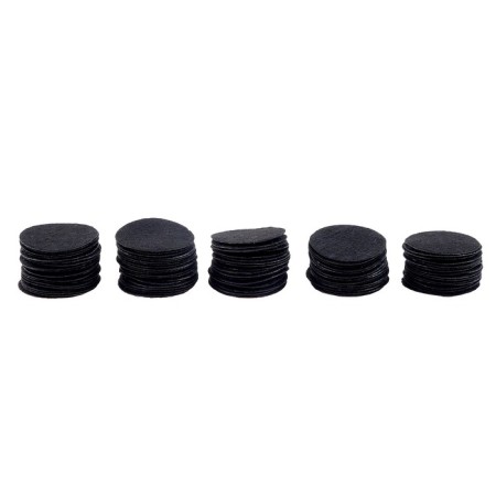 Fetir wheels for creativity and decor "circles", 250 pcs., Size 1 pc. - 3.5 cm, black color-1
