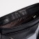 Male bag, black color