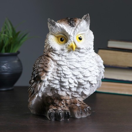 Piggy bank "Eagle owl" 13x16x20cm-1