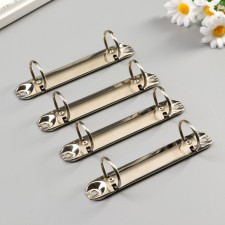 Ring metal clamp two internet rings 2.5 cm set 4 pcs 12.5x3x2 cm