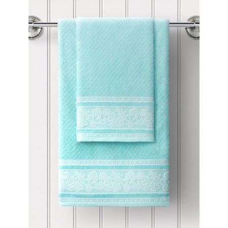 Set of terry towels Pastoral Mint, size 70x130 cm, 50x90 cm