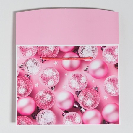 Pink Balls Package, 23 x 18 x 11 cm, New Year-5