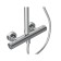 Shower system Cersanit Brasko A63066, thermostatic, shower 3 dir., Hose 150 mm metal