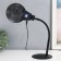 Lamp-lupa x3 x4.5 for LED creativity from 3LR1130 lenses d = 2.1 and 11 cm black
