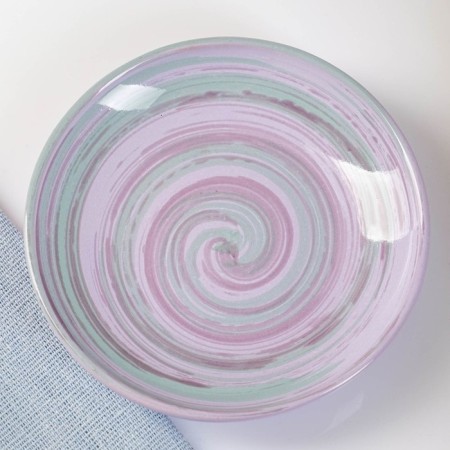 Borisovskoye saucer Small, 10x2cm, lavender-1