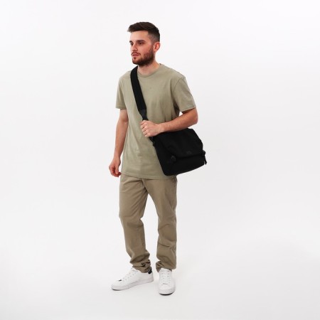 Male bag, "Medvedkovo", black color-6