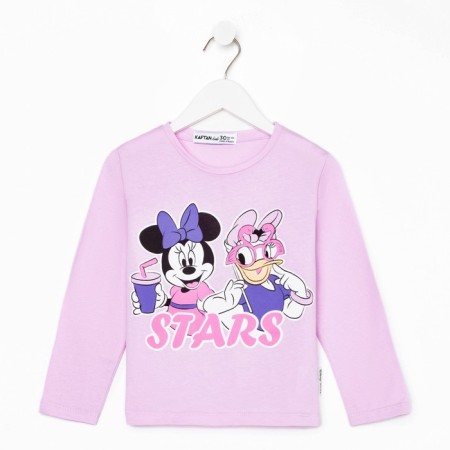 Long sleeve T-shirt Stars, Disney, height 98-104, lilac-5