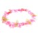 Hawaiian necklace "Plumeria Pink"