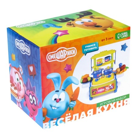 Game set "Fun Kitchen", Smeshariki-1