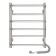 Electric towel "Sanprise" Euromix P6, 450x600 mm, right, chrome