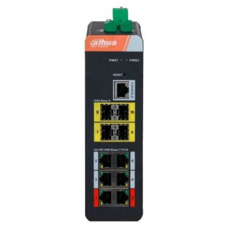 Dahua DH-SIS410-6GT-120 (L2) 6x1gbit/s 4sfp 6poe 120W Management-1