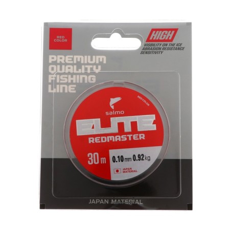 Monophile Winter Salmo Elite Redmaster fishing line, diameter 0.10 mm, test 0.92 kg, 30 m-1