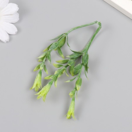 Artificial plant for creativity "Hippeastium" set of 6 pcs light green 11 cm-3
