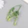 Artificial plant for creativity "Hippeastium" set of 6 pcs light green 11 cm