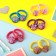 Hair elastic band "Magic Country" (set 2 pieces) unicorns, mix