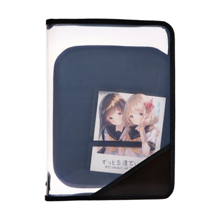 Labor folder A4, 325 x 230 x 25 mm, lightning around, hinged bar, plastic, PTR-1, calligrata "Anime Fine"-3