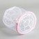 A bag for washing linen with a DOLAIN disc, 15 × 15 × 19 cm, large mesh, white color