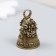 Bool of Brass "Leo Head" 3.4x2.2x2.2 cm