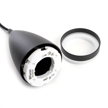 Ceiling light Feron HL3648, IP20, GX53, 15 W, 85x85x160 mm, black color black-9