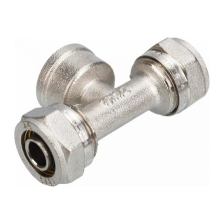 Aqualink tee, crimping, d = 16 mm x 3/4 "x 16 mm, tsang/nut/tsang-2